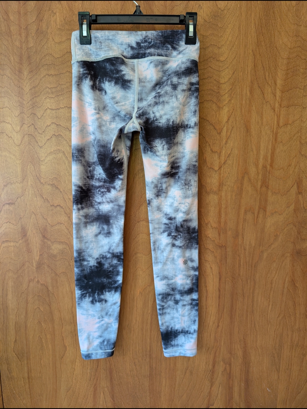 Athleta Girl Chit Chat Leggings in Orchid Pink Ice Dye 8-10 M - Picture 5 of 7